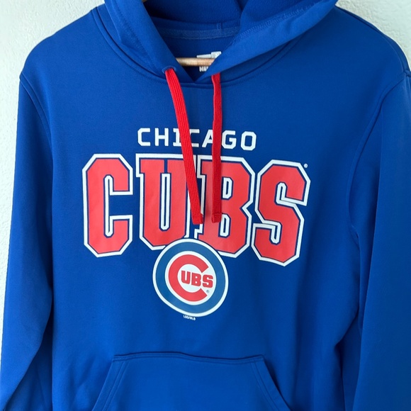 Chicago Cubs MLB Genuine Merchandise Hoodie Color Blue Size Medium - Picture 5 of 16